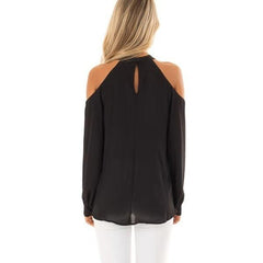 Women Off shoulder Long sleeve T-Shirts
