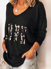 Round Neck Letters T-Shirts