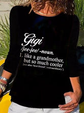 Casual Letter Printed Women T-Shirts Tops