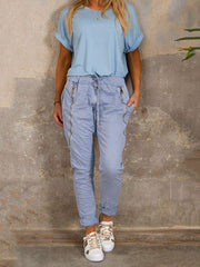 Women's Solid Color Casual Pants