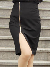 Wrap Pencil Sexy Office Midi Skirt