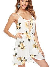 Fashion Floral Vest Skater Dresses