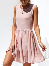 Women Loose Sleeveless Shift Dresses
