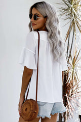 Casual Embroidery Round neck Short sleeve T-Shirts