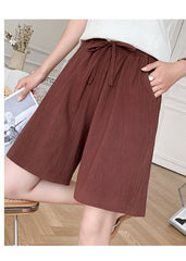 Women summer plain casual shorts pants