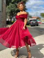 Faashion off shoulder lace evening dresses