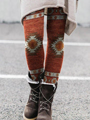 Vintage Cotton Blend Leggings