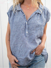 Pure Color Casual Short Sleeved Top