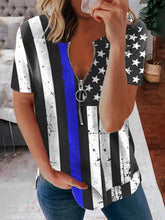 Short Sleeve V Neck Shift Shirts & Tops