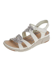 Snake Print Leopard Print Plain Strap Casual Sandals