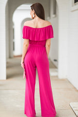 Off shoulder Loose Women Jumpsuits