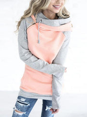 New Autumn Gored Zipper Hoodies