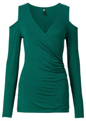 Sexy Off shoulder Long sleeve Elastic T-Shirts