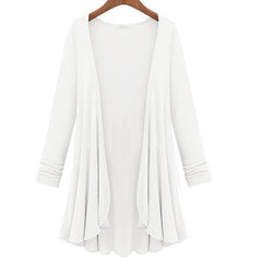 Women's Big Size Cotton Cardigan Sweater Coat