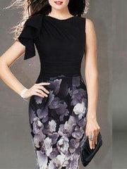 Womens Elegant Casual Party Work Bodycon Dress