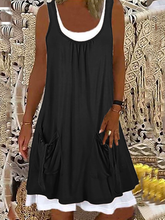 Cotton Casual A-Line Dresses