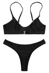 Brazilian Push Up Thong Bikini Set