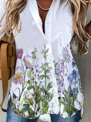 Cotton Shirt Collar Shirts & Tops