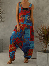 Casual printed jumpsuit