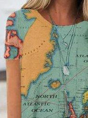 Casual Cotton-Blend Shirts & Tops