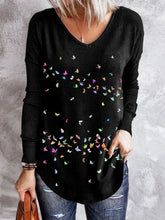 Casual Printed Long Sleeve Shirts & Tops