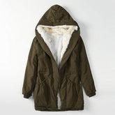 Winter Warm Fur Jackets Parkas Thick Outerwear Coats