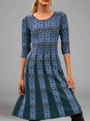 Women Casual Printed A-Line Dresses mini dresses for women