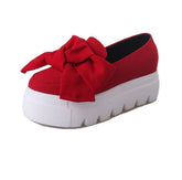 Bowtie Muffin Heavy Bottomed Platform Flats