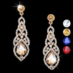 Elegant 18 K Gold Plated Water Woman Drop