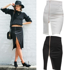 Wrap Pencil Sexy Office Midi Skirt