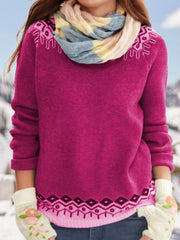 Cotton Round Neck Sweater