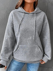 Women's Hoodies Casual Loose Solid Pullover Hoody Tops