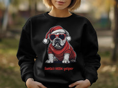 Bulldog puppy Long Sleeve T-shirt, Bulldog Puppy Shirt, Bulldog Mommy Long Sleeve T-shirt, Bulldog Family Long Sleeve T-shirt