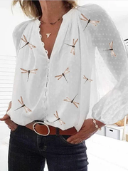Long Sleeve Casual Shirts & Tops