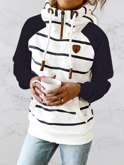 Hoodie Long Sleeve Zipper Sweatshirts
