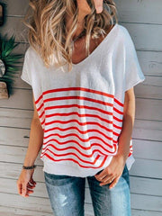 Stripes Casual Shift Shirts & Tops