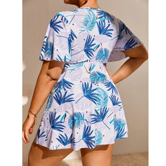 New 8XL 's Bathing Suit Plus Size Swimsuit