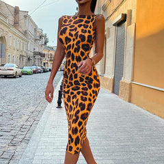 Leopard Print Dress
