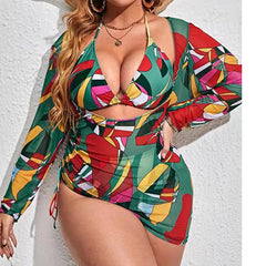 Swim Clothing Mujer 4XL Bathing Suit Plus Size Swimsuit