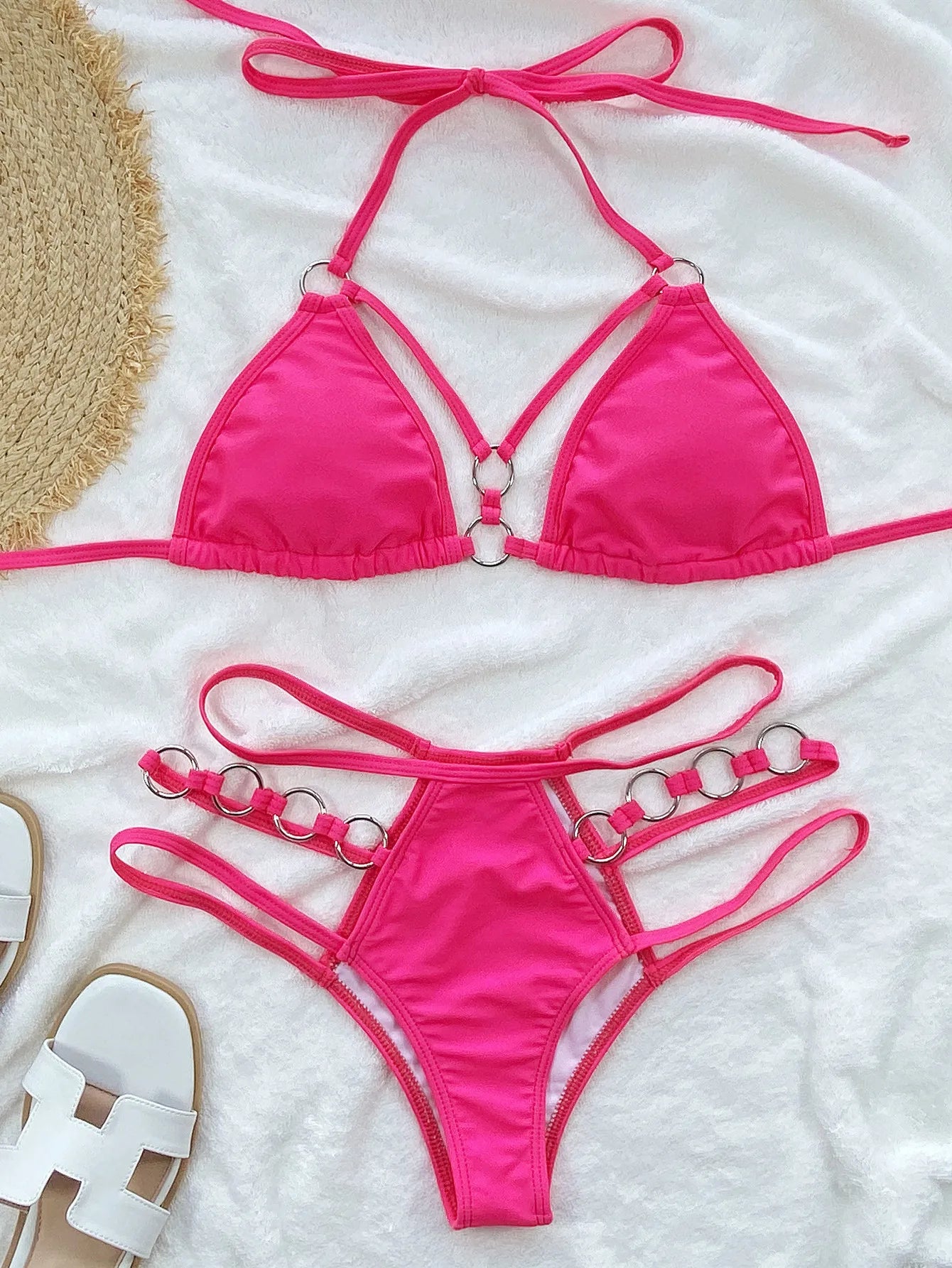 Hollow Out 2-Piece Bikini Set