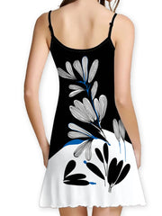 Floral Sleeveless Casual Dress Sundress For Woman