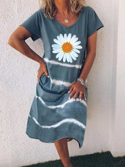 V Neck Casual Dresses