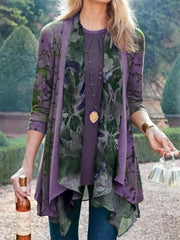 Floral Long Sleeve Outerwear