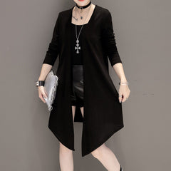 Large Size More Colors Woman Plain Coats