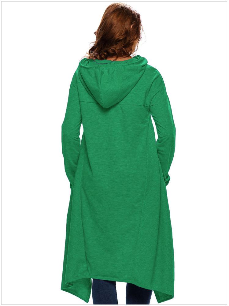 Hoodies Long sleeve Irregularity Body grading Sweatshirts