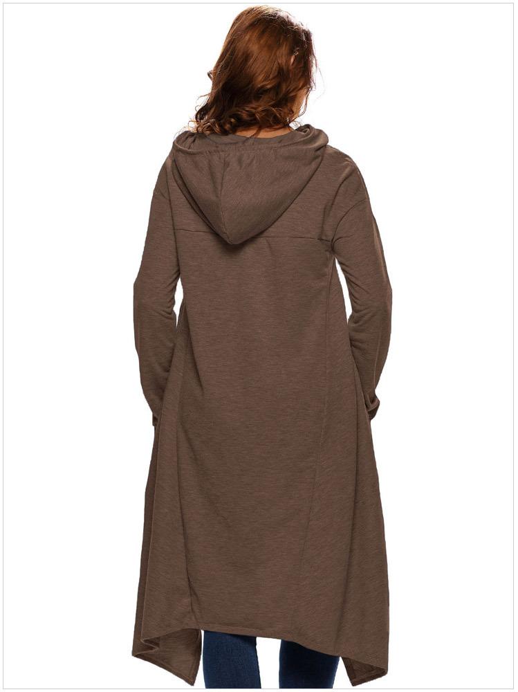 Hoodies Long sleeve Irregularity Body grading Sweatshirts