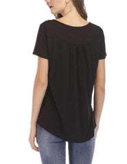 Loose Drape Short sleeve T-Shirts