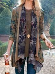 Floral Long Sleeve Outerwear