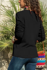 Stylish Elegant Pure V neck Long sleeve Fastener Knit Cardigan