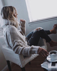 Turtle Neck Plain Basic Sweaters
